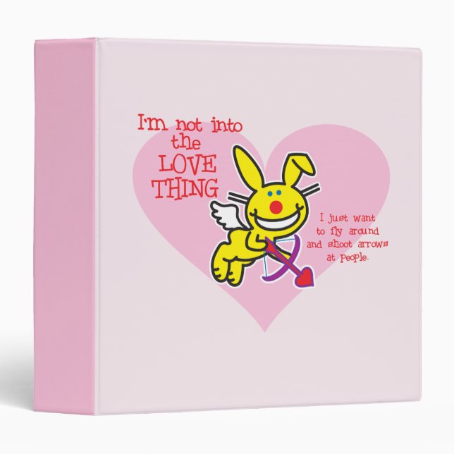 Not Into The Love Thing Binder (Front/Spine)