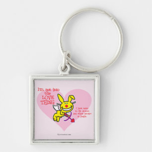 Not Into The Love Thing Keychain
