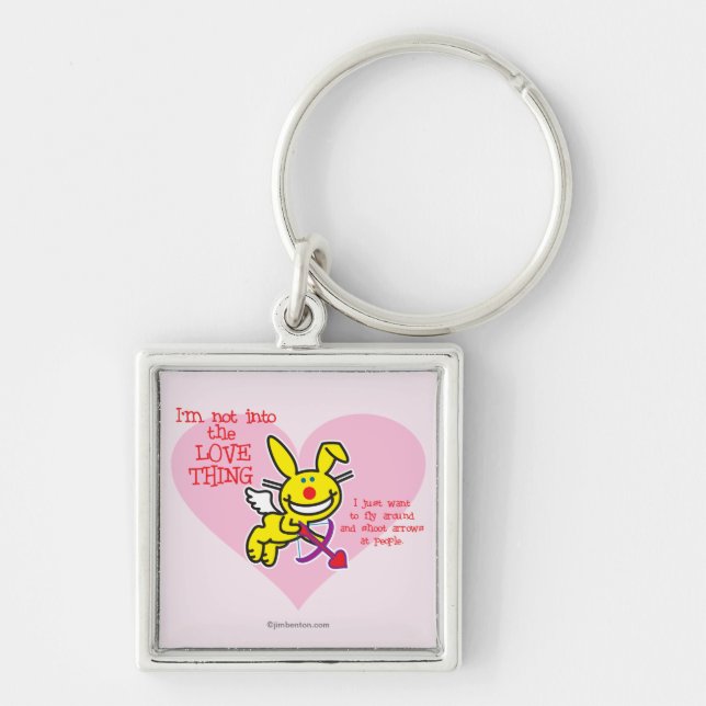 Not Into The Love Thing Keychain (Front)