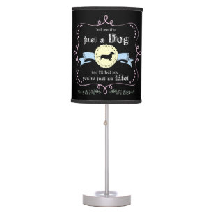 Not Just a Dachshund Table Lamp