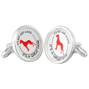 Not just a dog cufflinks