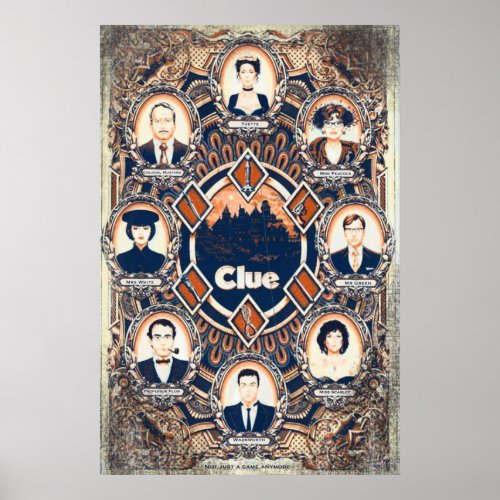 Not just a game anymore of clue poster