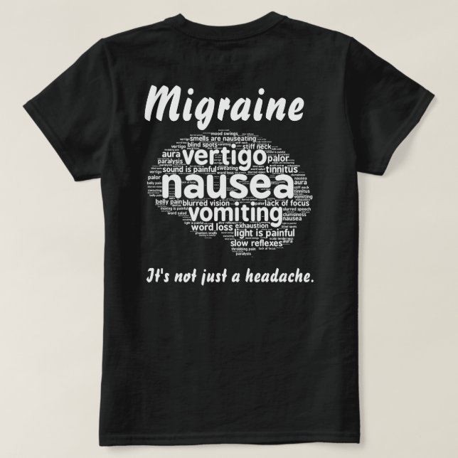 Not just a headache T-Shirt (Design Back)
