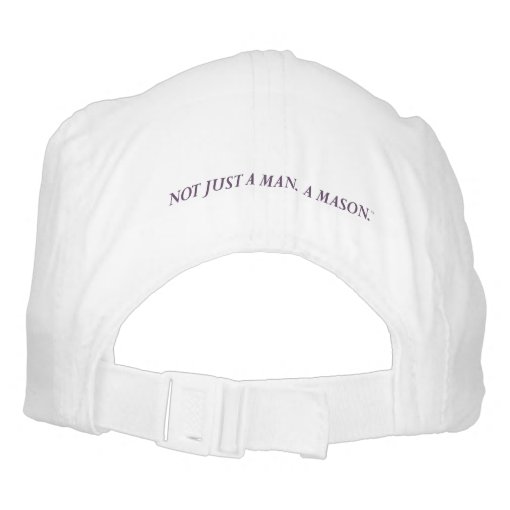 Not Just A Man A Mason Masonic Cap Zazzle Not Just A Man A Mason Masonic Cap Zazzle