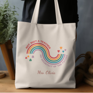 Not Just A Teacher, An Architect of the Future Tote Bag