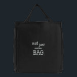 Not Just Another BAG<br><div class="desc">Recycling just got better with this attractive black bag. Great for hobbies too.</div>