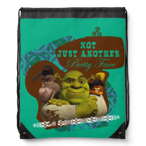 Not Just Another Pretty Face Drawstring Bag