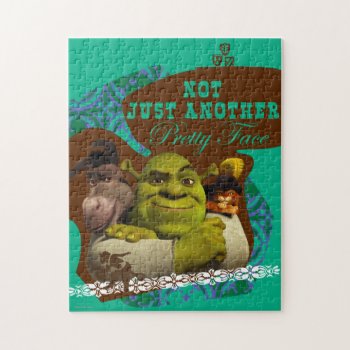 Not Just Another Pretty Face Jigsaw Puzzle by ShrekStore at Zazzle