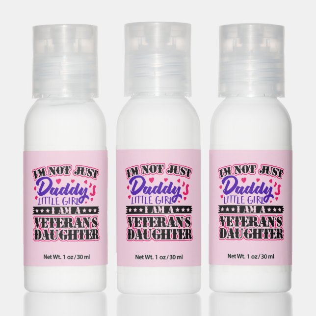 Not Just Daddy's Girl - Veteran's Daughter Hand Lotion (Set)