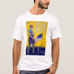 Not Just Hats Off To The Flag T-shirt at Zazzle