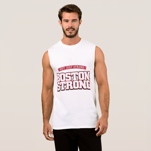 Not just strong. Boston Strong. tank (Front Full)