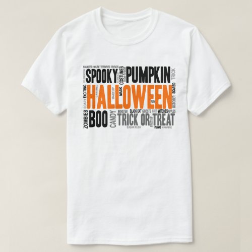 Not Just Words Halloween T_Shirt