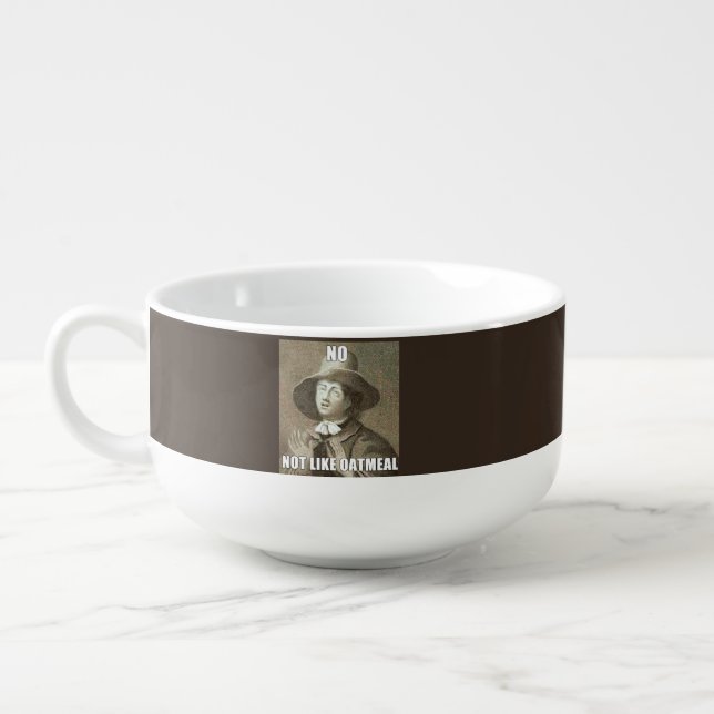 Not Like Oatmeal Mug (Right)