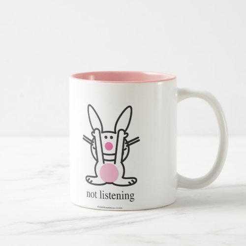 Not Listening Two_Tone Coffee Mug