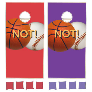 NOT! Logo Cornhole Set