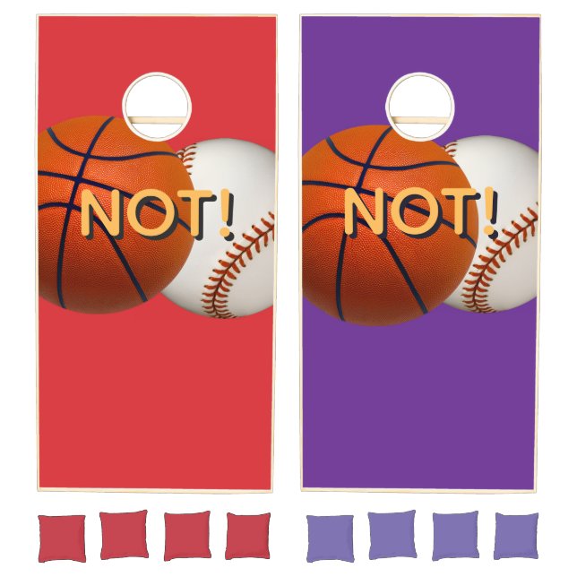NOT! Logo  Cornhole Set (Set)