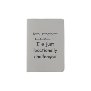 Not Lost Passport Cover