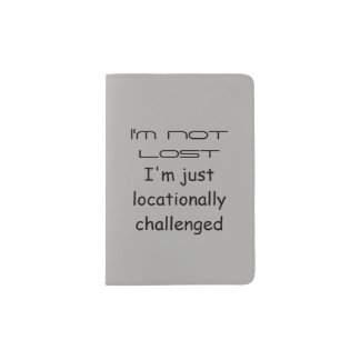 Not Lost Passport Cover
