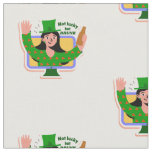 not lucky but drunk st patricks lockdown fabric