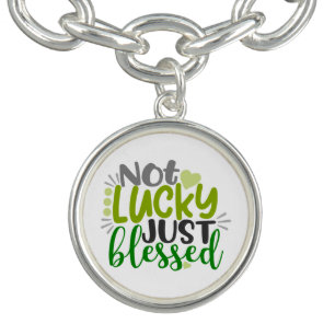 Not Lucky Just Blessed Bracelet