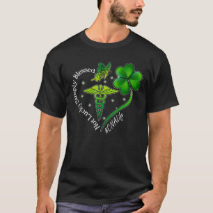 Not Lucky Simply Blessed CNA St. Patrick Day T-Shirt