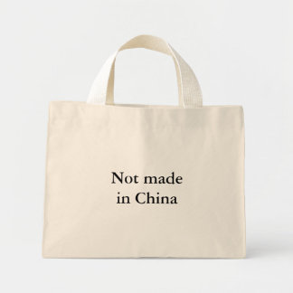 Not made in China Mini Tote Bag