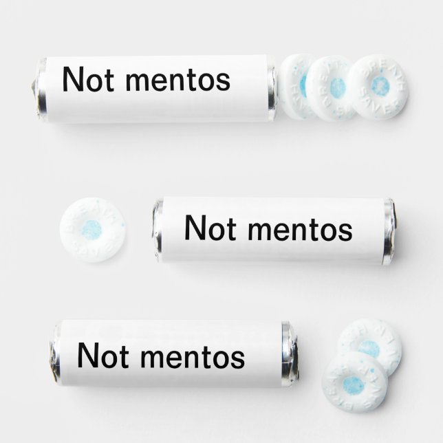 Not mentos breath savers® mints (Assorted)