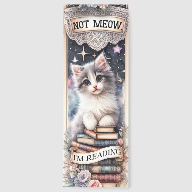 Not Meow  Bookmarks (Front)