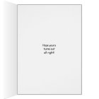 "Not Monday Again!" Humorous Calico Cat Card