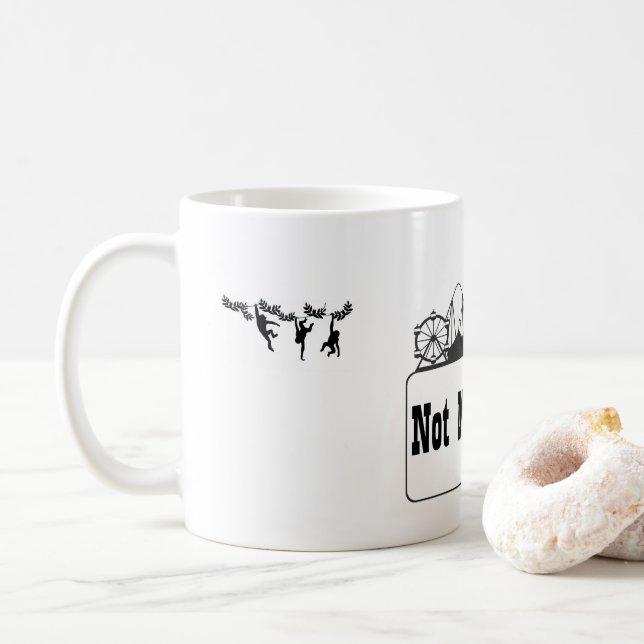 Not My Circus Coffee Mug (With Donut)