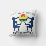 Not My Circus, Not My Monkeys Throw Pillow at Zazzle