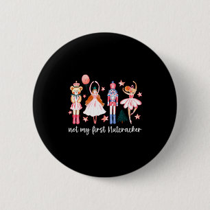 Not My First Nutcracker Ballet Sugar Fairy Plum Fu Button