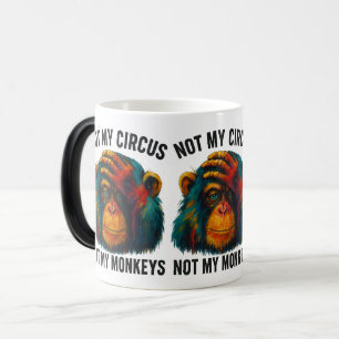 NOT MY MONKEYS COLOR MORPH MUG