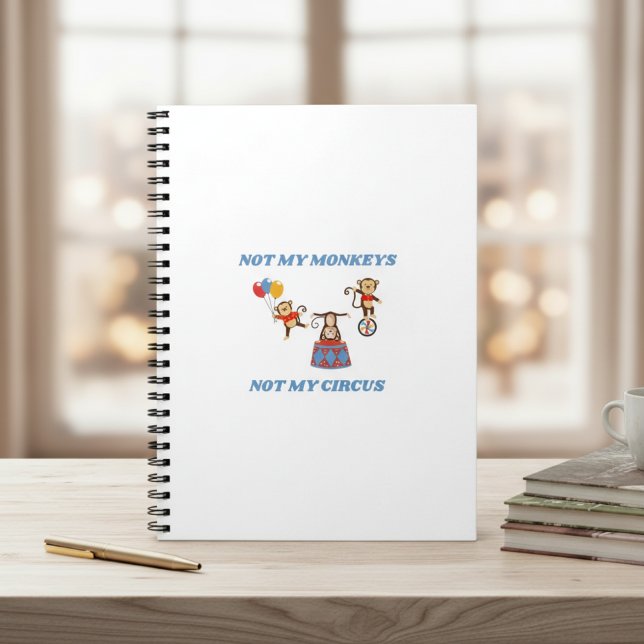 Not My Monkeys - Not My Circus Notebook (Creator Uploaded)