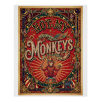 Not My Monkeys! Ringmaster, Red and Gold