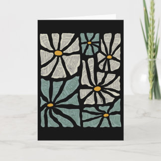 Not My President 2025 Retro Subtle Boho Floral Ant Card
