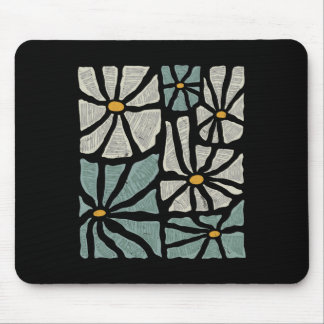 Not My President 2025 Retro Subtle Boho Floral Ant Mouse Pad