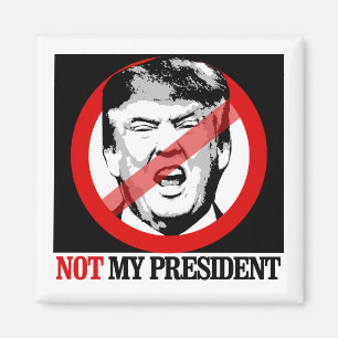 Not My President - Anti-Trump Magnet
