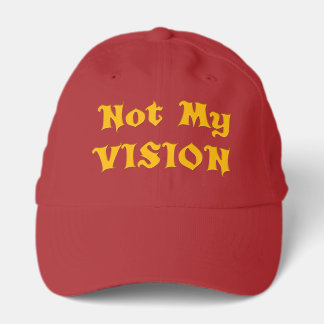 Not My Vision But His Vision Art Print Performance Cap