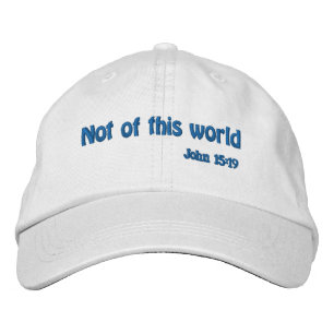 Not of this world  embroidered baseball cap