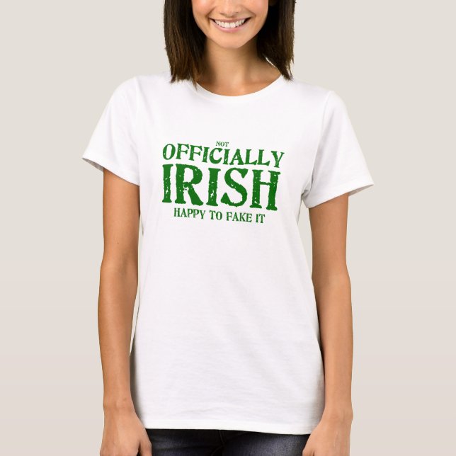(not) Officially Irish T-Shirt (Front)