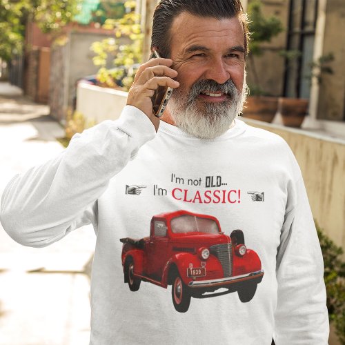 Not Old But  Classic Red 1939 Truck w Year Born T_Shirt