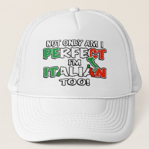 Not Only Am I Perfect Trucker Hat