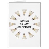 Not Option Badminton (Front)