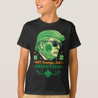 Not Orange, Just Green Today – Funny Trump St. T-Shirt