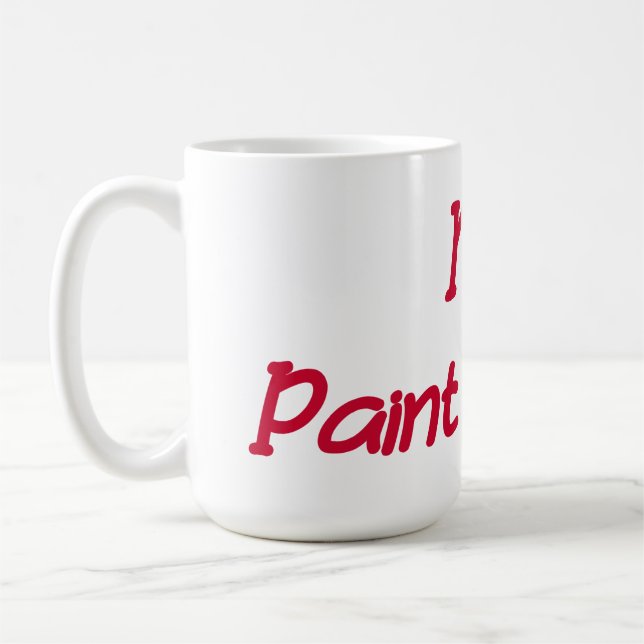 Not Paint Water Coffee Mug (Left)
