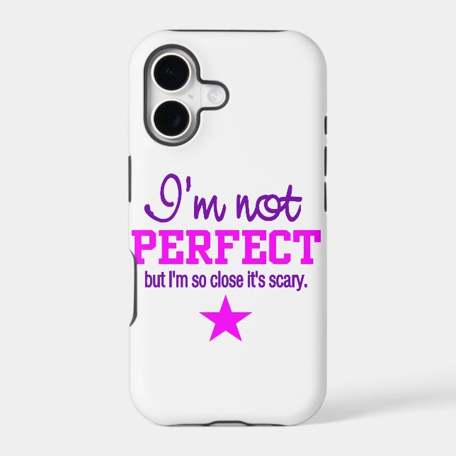Not Perfect iPhone 5 Case-Mate, customize Case (Back)
