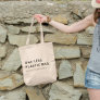 Not Plastic | Save The Planet Eco Friendly Modern Tote Bag