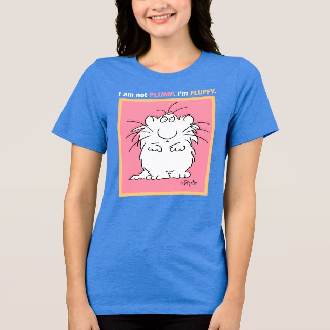 NOT PLUMP, FLUFFY Boynton Tri-Blend Shirt (Front)