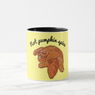 Not pumpkin spice funny fall coffee mug